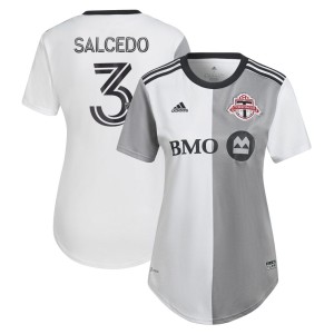 Carlos Salcedo Toronto FC adidas Women's 2022 Community Kit Replica Player Jersey - White