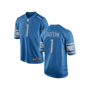 Cameron Sutton Detroit Lions Nike Youth Team Color Game Jersey - Blue