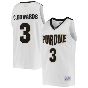 Carsen Edwards Purdue Boilermakers Original Retro Brand Commemorative Classic Basketball Jersey - White