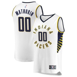 Bennedict Mathurin Indiana Pacers Fanatics Branded Youth Fast Break Replica Jersey White - Association Edition