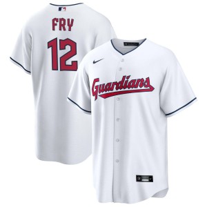 David Fry Cleveland Guardians Nike Youth Replica Jersey - White