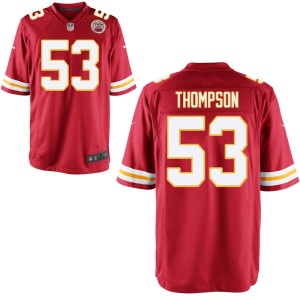 BJ Thompson Kansas City Chiefs Nike Youth Game Jersey - Red