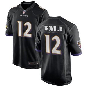 Anthony Brown Jr Baltimore Ravens Nike Youth Game Jersey - Black