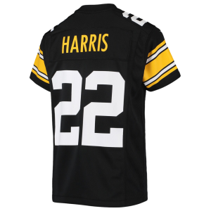 Boys' Grade School Harris Najee Outerstuff Steelers Game Jersey - Black