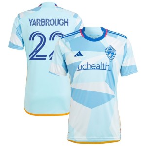 William Yarbrough Colorado Rapids adidas 2023 New Day Kit Replica Jersey - Light Blue