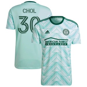 Machop Chol Atlanta United FC adidas 2022 The Forest Kit Replica Jersey - Mint
