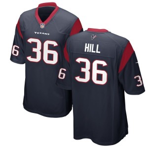 Brandon Hill Houston Texans Nike Game Jersey - Navy