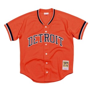 Authentic Kirk Gibson Detroit Tigers 1993 Button Front Jersey