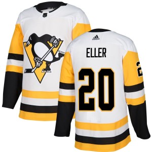 Lars Eller Pittsburgh Penguins adidas Authentic Jersey - White
