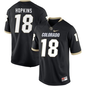 Adam Hopkins Colorado Buffaloes Nike NIL Replica Football Jersey - Black