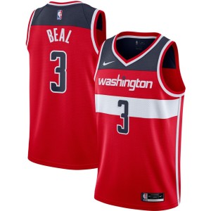 Bradley Beal Washington Wizards Nike 2020/21 Swingman Jersey - Red - Icon Edition