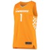 #1 Tennessee Volunteers Nike Unisex Replica Basketball Jersey - Tennessee Orange