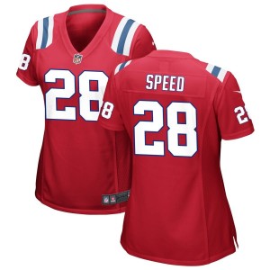 Ameer Speed New England Patriots Nike Women's Alternate Jersey - Red