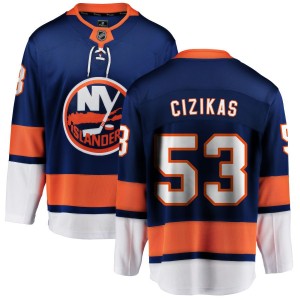 Casey Cizikas New York Islanders Fanatics Branded Home Breakaway Jersey - Blue