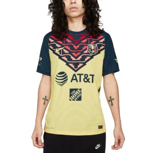 Club America Nike 2021/22 Home Vapor Match Authentic Jersey - Yellow