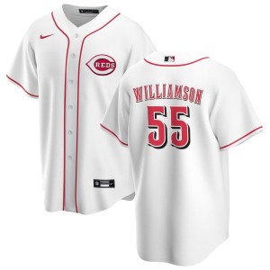 Brandon Williamson Cincinnati Reds Nike Home Replica Jersey - White