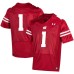 #1 Wisconsin Badgers Under Armour Youth 2019 Replica Football Jersey - Red