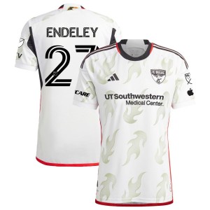 Herbert Endeley FC Dallas adidas 2023 Burn Baby Burn Authentic Jersey - White