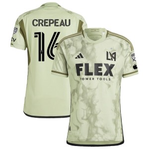 Maxime Crepeau LAFC adidas 2023 Smokescreen Authentic Jersey - Green