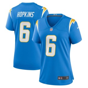 Dustin Hopkins Los Angeles Chargers Nike Women's Game Jersey - Powder Blue