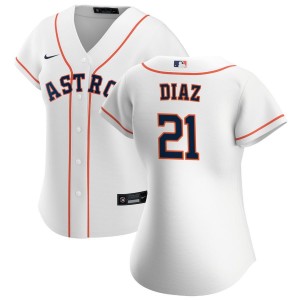 Yainer Diaz Houston Astros Nike Women's Home Replica Jersey - White