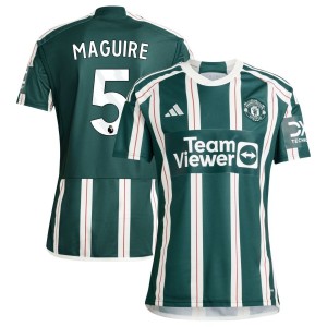 Harry Maguire  Manchester United adidas 2023/24 Away Replica Jersey - Green