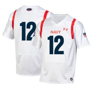 Navy Midshipmen Under Armour Youth 2022 Special Games Replica Jersey - White