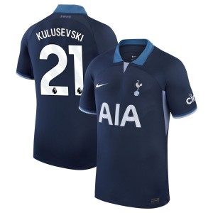 Dejan Kulusevski Tottenham Hotspur Nike 2023/24 Away Stadium Replica Jersey - Navy