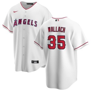 Chad Wallach Los Angeles Angels Nike Home Replica Jersey - White