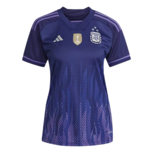 Women's Argentina Away Jersey 2022 World Cup Champions Kit