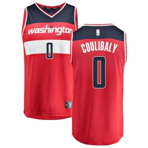 Bilal Coulibaly Washington Wizards Fanatics Branded Fast Break Replica Jersey Red - Icon Edition