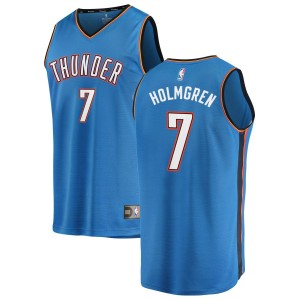 Chet Holmgren Oklahoma City Thunder Fanatics Branded 2019/20 Fast Break Replica Jersey Blue - Icon Edition