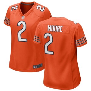 DJ Moore Chicago Bears Nike Women's Alternate Game Jersey - Orange