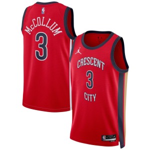 CJ McCollum New Orleans Pelicans Jordan Brand Unisex Swingman Jersey - Statement Edition - Red