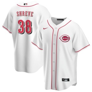 Chasen Shreve Cincinnati Reds Nike Home Replica Jersey - White