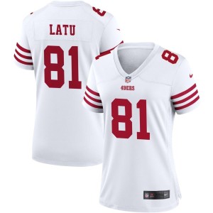 Cameron Latu San Francisco 49ers Nike Women's Game Jersey - White