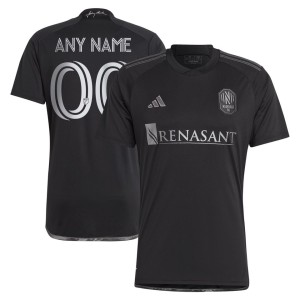 Nashville SC adidas 2023 Man In Black Kit Replica Custom Jersey - Black