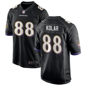 Charlie Kolar Baltimore Ravens Nike Youth Game Jersey - Black