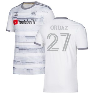 Nathan Ordaz LAFC adidas Youth 2019 Street By Street Replica Jersey - White