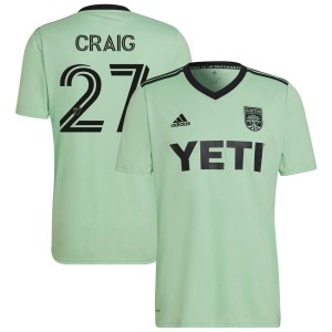 Brandon Craig Austin FC adidas 2022 The Sentimiento Kit Replica Jersey - Mint