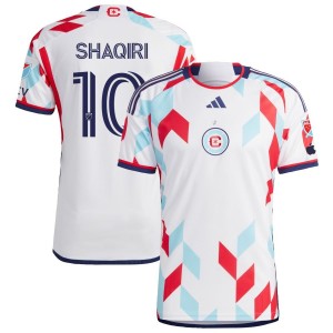 Xherdan Shaqiri Chicago Fire adidas 2023 A Kit For All Authentic Jersey - White