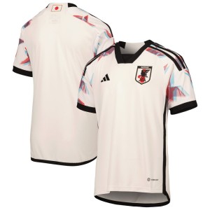 Japan National Team adidas Youth 2022/23 Away Replica Jersey - White