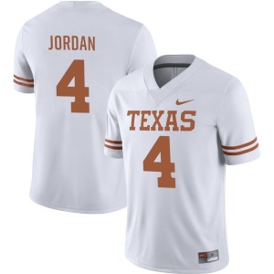 Austin Jordan Texas Longhorns Nike NIL Replica Football Jersey - White