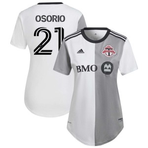 Jonathan Osorio Toronto FC adidas Women's 2022 Community Kit Replica Jersey - White