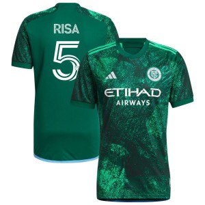 Birk Risa  New York City FC adidas 2023 The Parks Replica Jersey - Green