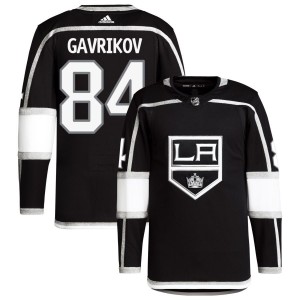 Vladislav Gavrikov Los Angeles Kings adidas Home Primegreen Authentic Pro Jersey - Black