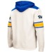 Pitt Panthers Colosseum 2.0 Lace-Up Pullover Hoodie - Cream