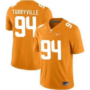 Josh Turbyville Tennessee Volunteers Nike NIL Replica Football Jersey - Tennessee Orange