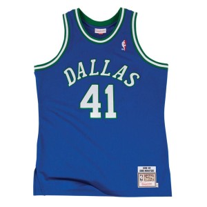 Authentic Dirk Nowitzki Dallas Mavericks Road 1998-99 Jersey