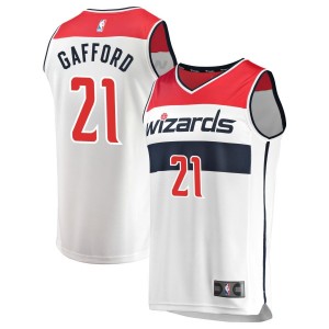 Daniel Gafford Washington Wizards Fanatics Branded Fast Break Replica Jersey - Association Edition - White